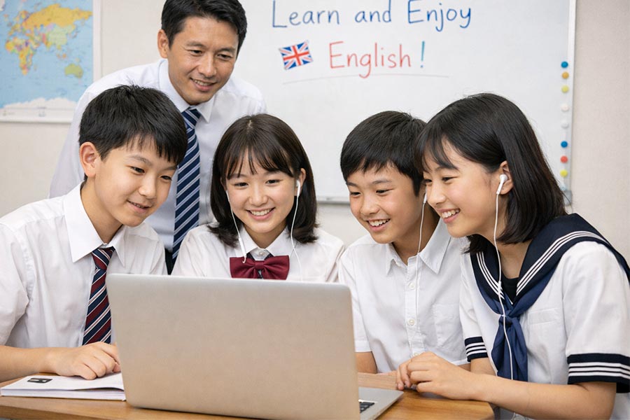 フィリピン人講師×日本人講師で手厚く指導