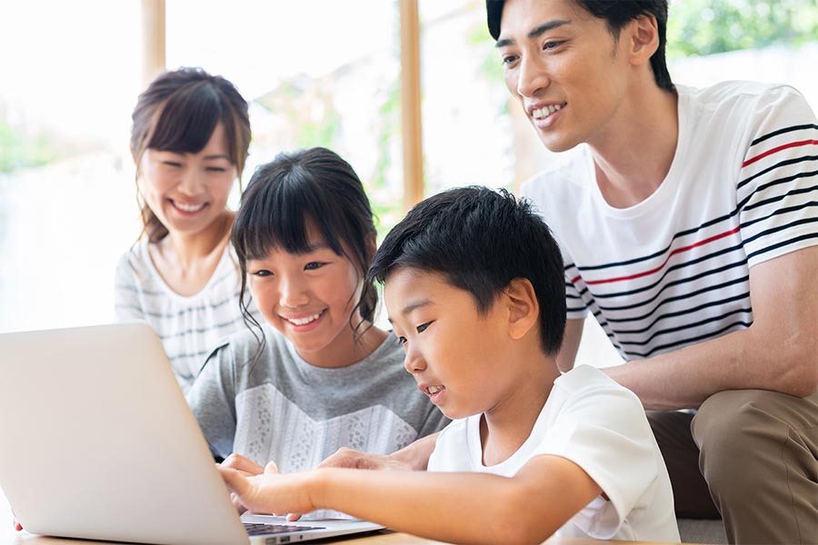 自宅での個別オンラインレッスンも受講できます